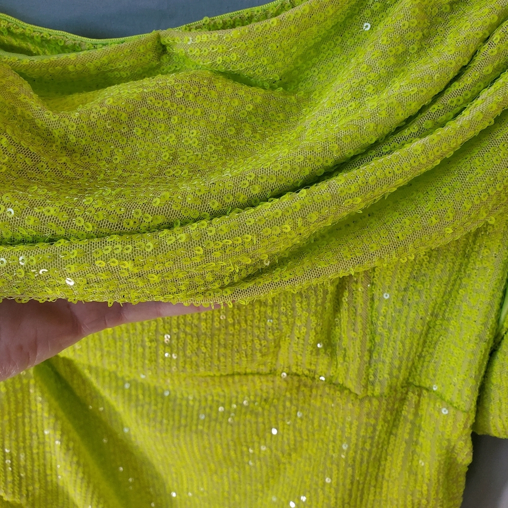 PrettyLittleThing Mini Dress Cold Shoulder M Size 18 US - Picture 5 of 16
